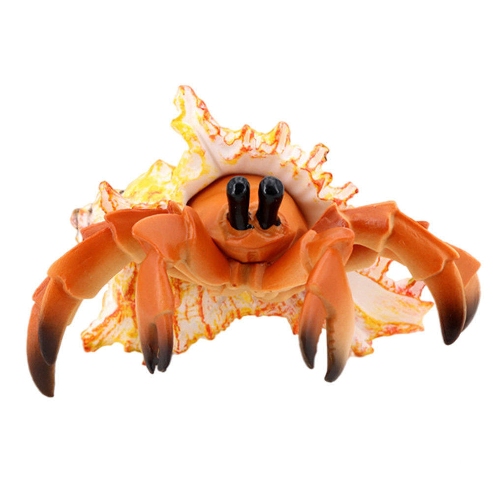 Marine Aquarium Hermit Crab - Cangrejo ermitaño de simulación, cangrejo paguriano