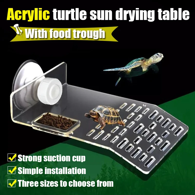Plataforma de tortuga de tamañ - Marine Aquarium Aquascape reseña y precio