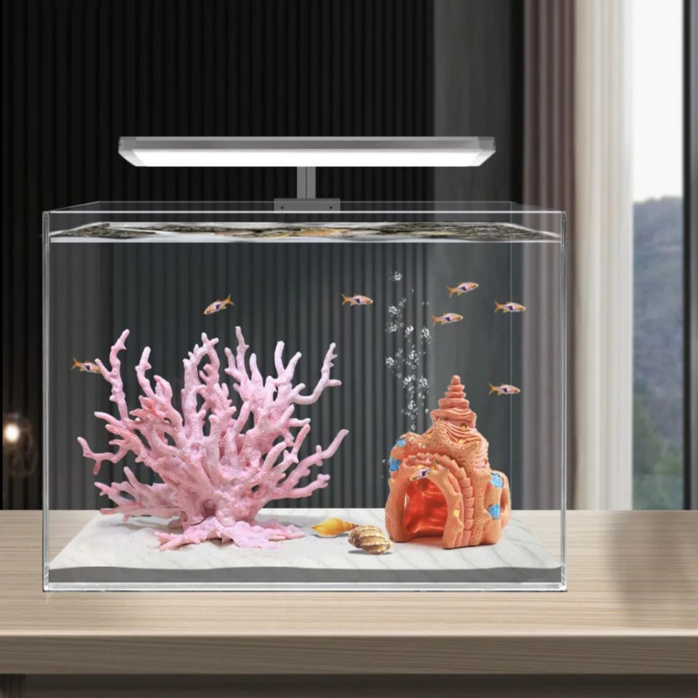 Adorno de Coral Artificial par - Marine Aquarium Aquascape reseña y precio