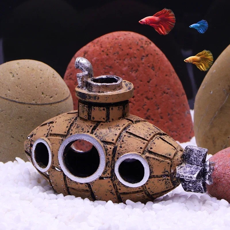 Adornos de Resina para Acuario - Marine Aquarium Aquascape reseña y precio