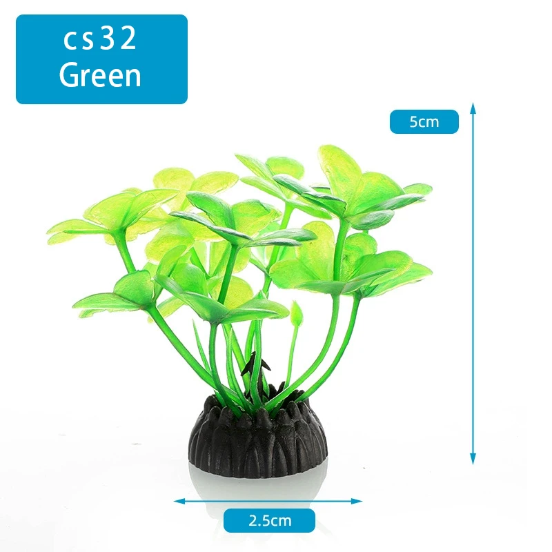 Simulación de plantas artifici - Marine Aquarium Aquascape reseña y precio