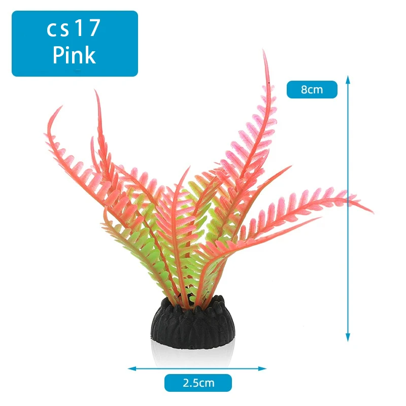Simulación de plantas artifici - Marine Aquarium Aquascape reseña y precio
